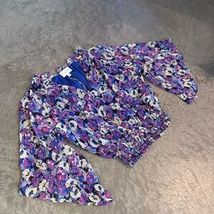 Lavender Brown Top